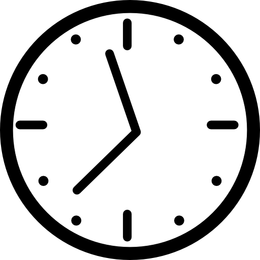 Round wall clock